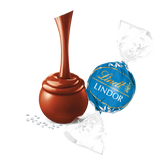 Sea Salt Milk Chocolate LINDOR Truffles 800-pc Case (353 oz)