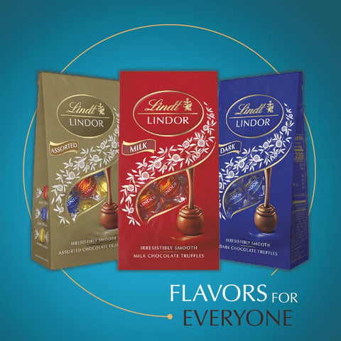 Sea Salt Milk Chocolate LINDOR Truffles 75-pc Bag (31.7 oz)