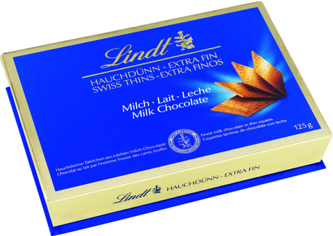 Lindt Milk Chocolate Swiss Thins (4.4 oz)