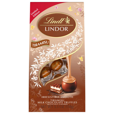 Tiramisu Milk Chocolate LINDOR Truffles Bag (5.3 oz)