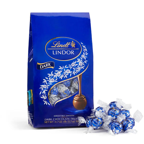 Dark Chocolate LINDOR Truffles 75-pc Bag (31.7 oz)