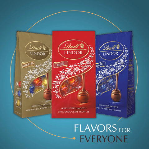 Milk Chocolate Salted Caramel LINDOR Truffles 800-pc Case (353 oz)
