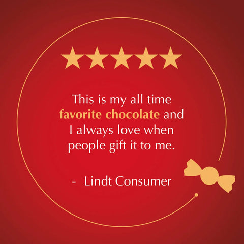Milk Chocolate LINDOR Truffles 2-pc Wedding Bag