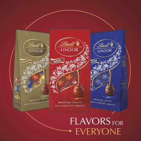 Double Chocolate LINDOR Truffles Cake Box (9-pc)