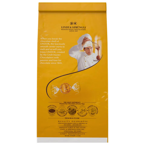 Caramel Milk Chocolate LINDOR Truffles 20-pc Bag (8.5 oz)
