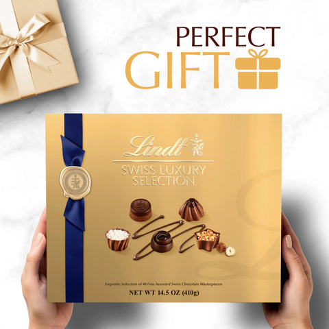Swiss Luxury Boxed Chocolates (40-pc 14.5 oz)