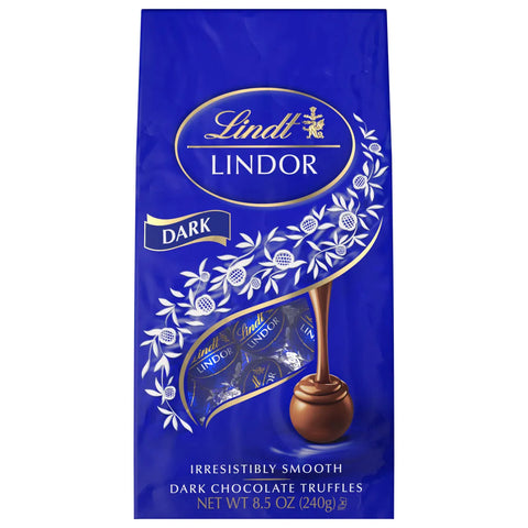 Dark Chocolate LINDOR Truffles 20-pc Bag (8.5 oz)