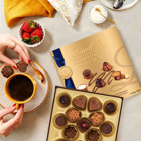 Lindt Swiss Luxury Boxed Chocolates (14-pc, 5.1 oz)