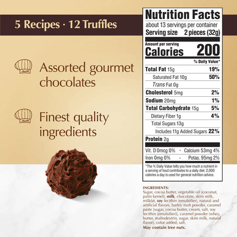 Lindt Gourmet Truffles (12-pc, 6.8 oz)