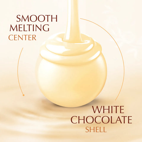 White Chocolate LINDOR Truffles 800-pc Case (353 oz)