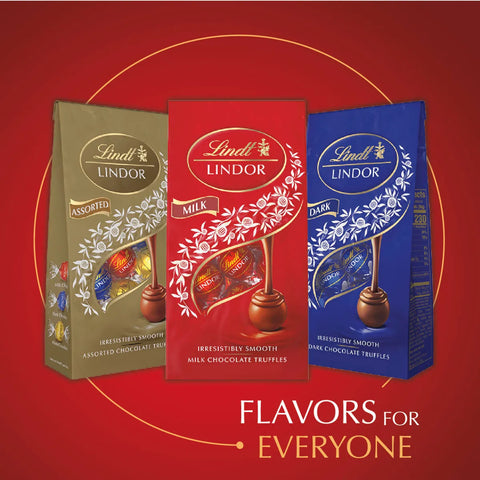 Milk Chocolate LINDOR Truffles 20-pc Bag (8.5 oz)