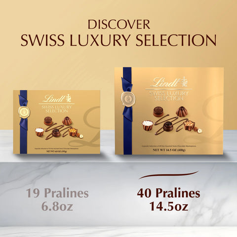 Swiss Luxury Boxed Chocolates (40-pc 14.5 oz)