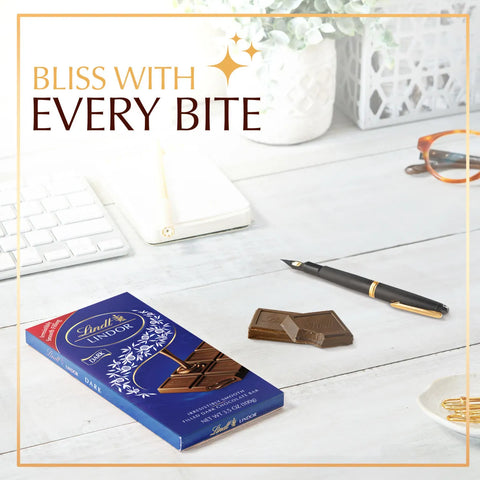 LINDOR Dark Chocolate Truffle Bar (3.5 oz)