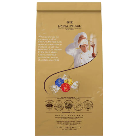 Assorted LINDOR Truffles 20-pc Bag (8.5 oz)