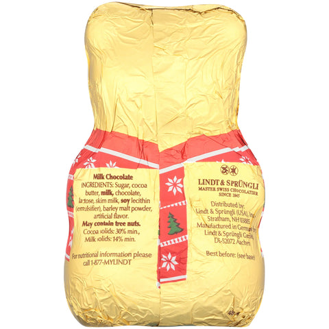Lindt Hollow Figure Teddy Milk Chocolate (24-pc Case, 1.4 oz each)