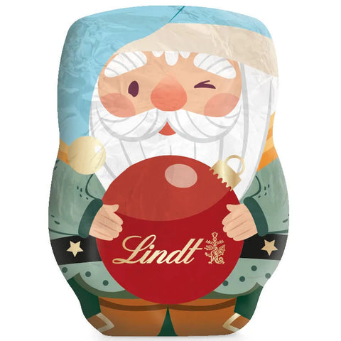Lindt Hollow Figure Santas Helper Milk Chocolate (24-pc Case, 1.4 oz each)